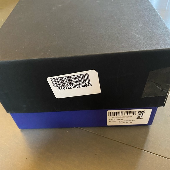 P448 white silver python shoes - Picture 5 of 6